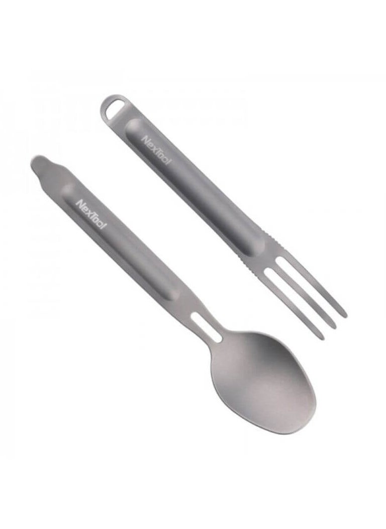 NexTool Titanium Cutlery Set