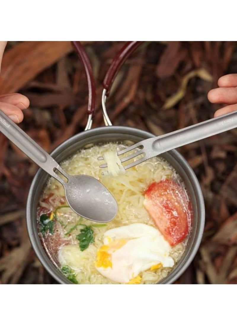 NexTool Titanium Cutlery Set