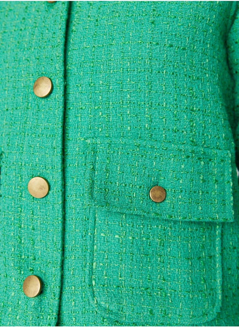 Pocket Detailed Jacket