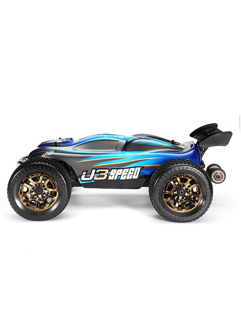 J3 Brushless Motor 100 km Speed RC Car 1/10 4WD Off-road Truggy Waterproof Remote Control Truck Buggy 3S Lipo Battery 4000mAh