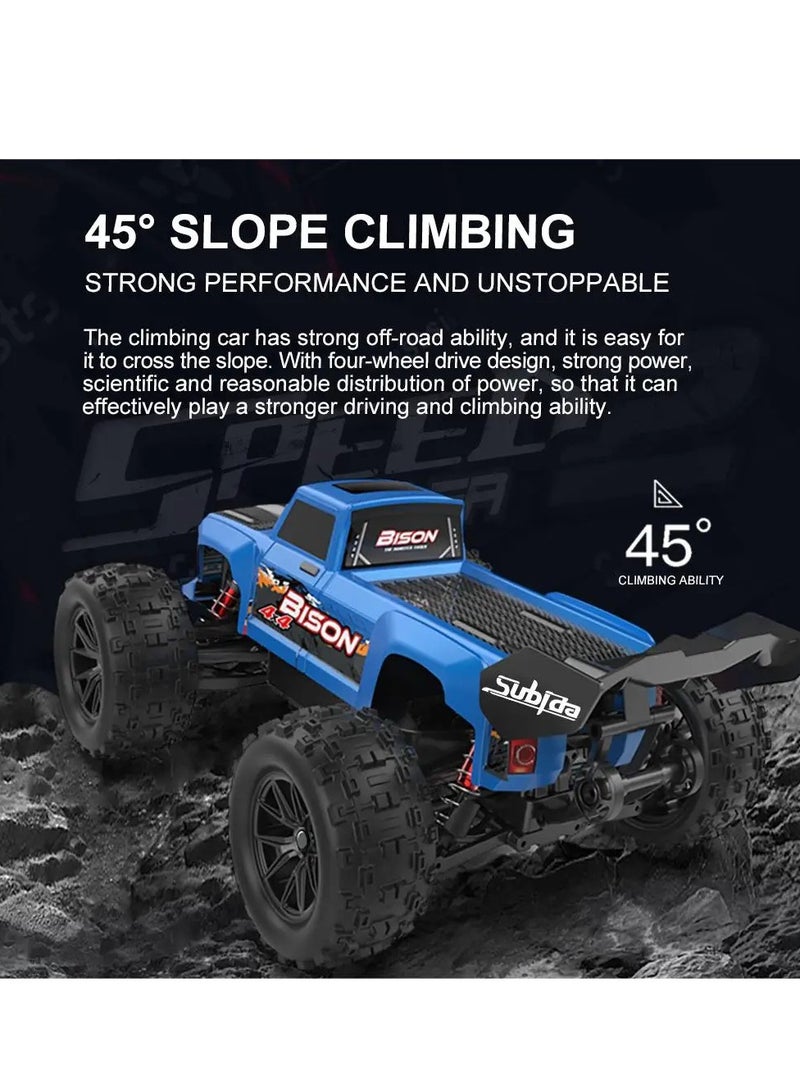 High Speed 50km/h 1/16 Full Proportional Remote Control Off-Road Car 4 Wheel Drive RC Truck RTR