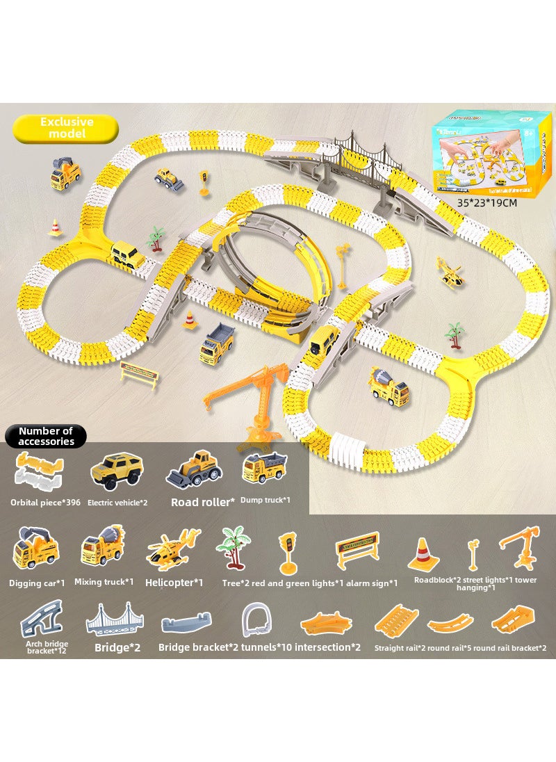 Railcar small train toys wholesale children 3-6 years old childrens educational toys electric car diy engineering car ETC460 project rail car English version [color box]-[small box gauge]] ETC460 project rail car English version [color box]-[small box gauge]]