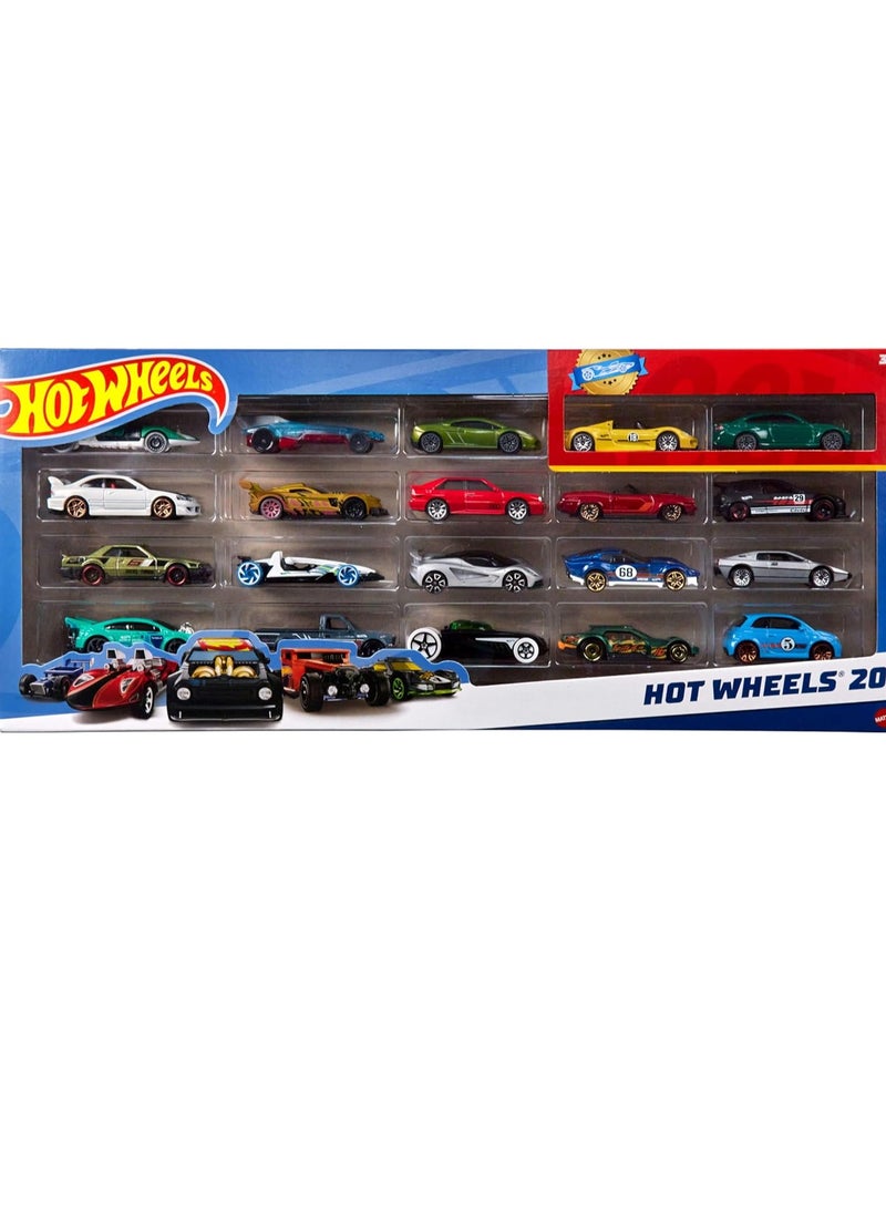 20-Car Gift Pack Assorted Toy Vehicles