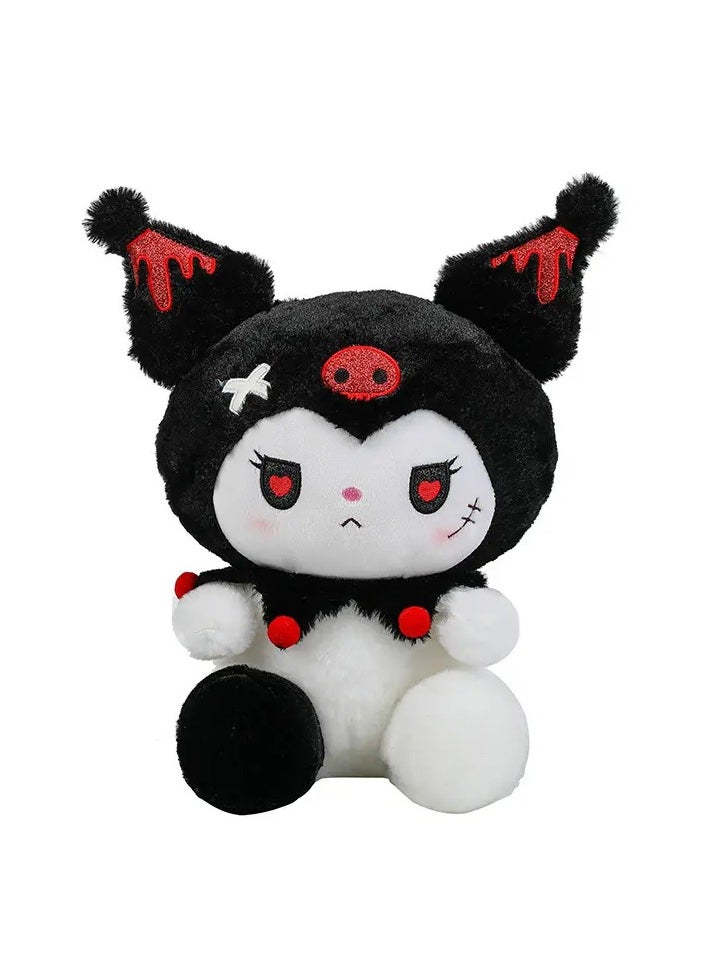 Multiple Sizes Cute Red Devil Kuromi Anime Peripheral Derivatives Children's Gifts Sanrioed Series Filled Plush Toys 40 cm