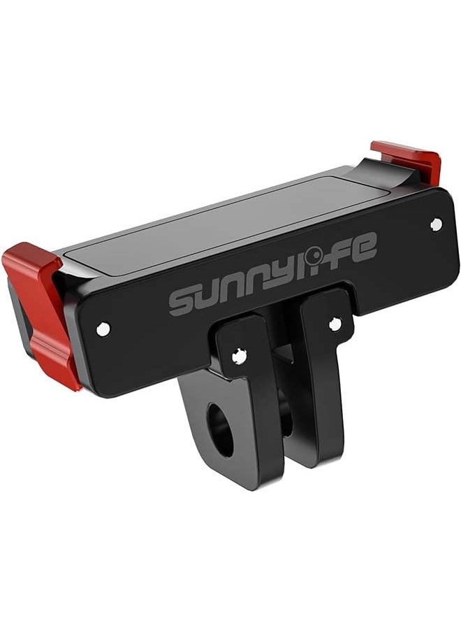 Multifunctional Foldable Magnetic Quick Release Mount Adapter for DJI Osmo Action 5 Pro/Action 4/3/2 Camera