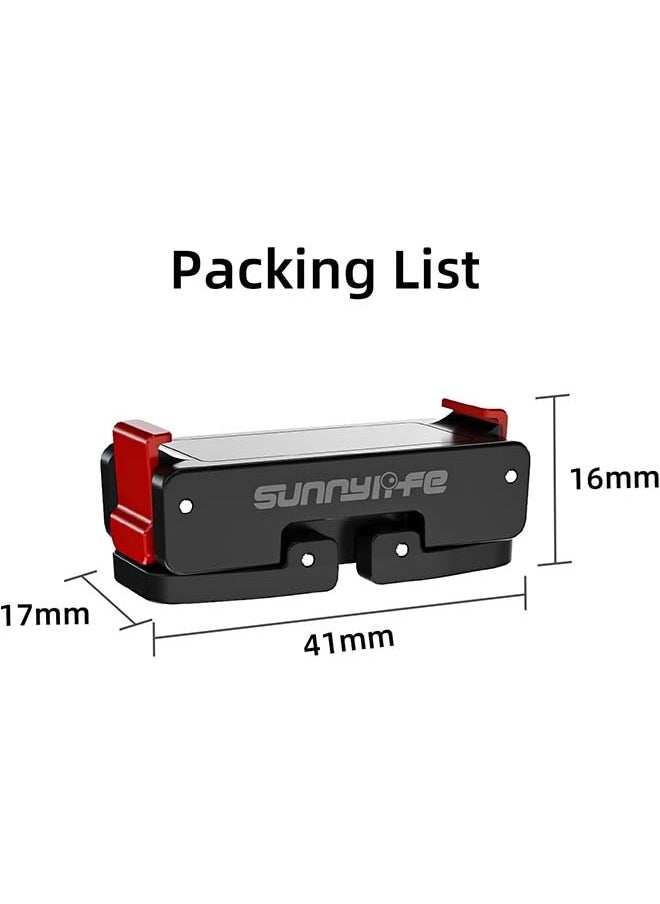 Multifunctional Foldable Magnetic Quick Release Mount Adapter for DJI Osmo Action 5 Pro/Action 4/3/2 Camera