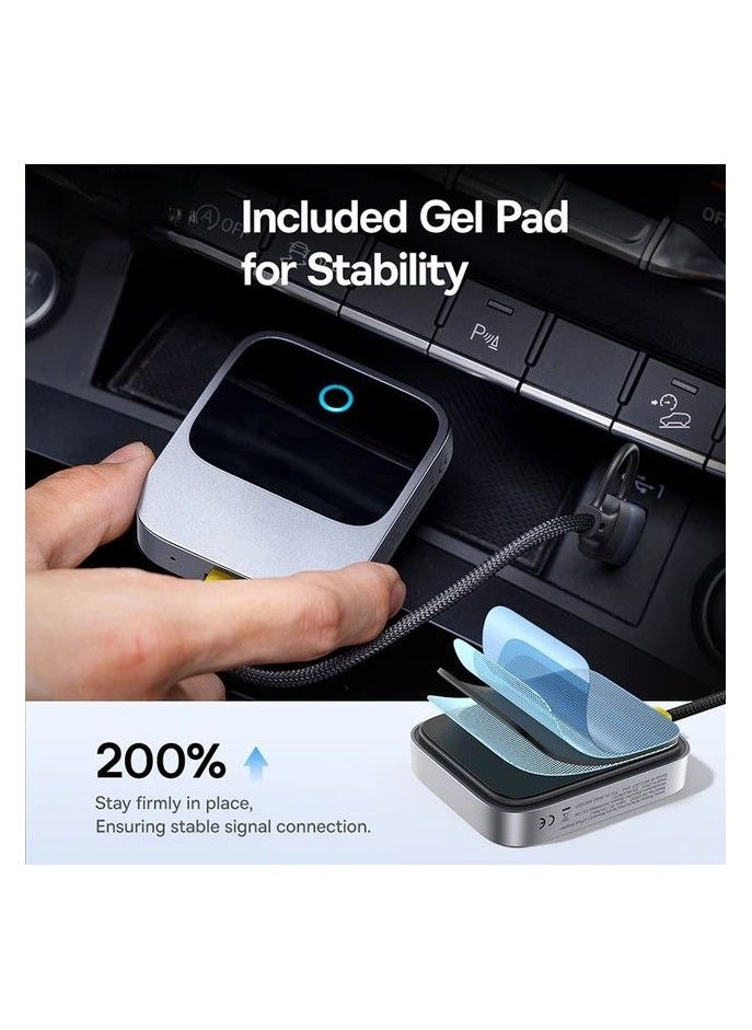 Wireless CarPlay Adapter Wired CarPlay Smart Box IOS to Wireless Car Play Screen Plug & Play Bluetooth WiFi Connection Auto Connect.