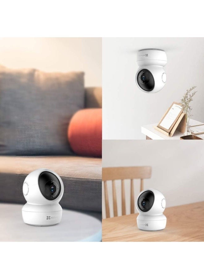 C6N Wi-Fi 2MP 1080P Smart Home Security Camera White