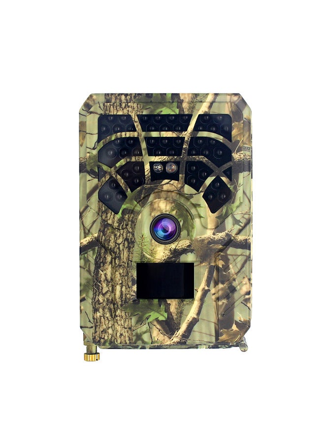 Digital Trail Camera 12MP HD Hunting & Trail Camera Motion Activated Night Infrared Vision Waterproof 46pcs IR Lights for Outdoor Wild Hunting Home Security Animal Observation Game