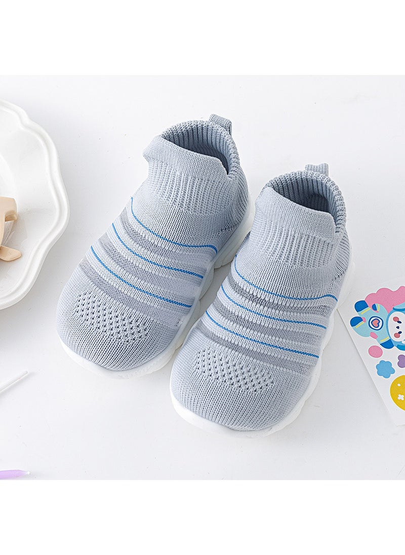 Breathable Toddler Mesh Shoes Soft Non-slip SoleGrey Grey