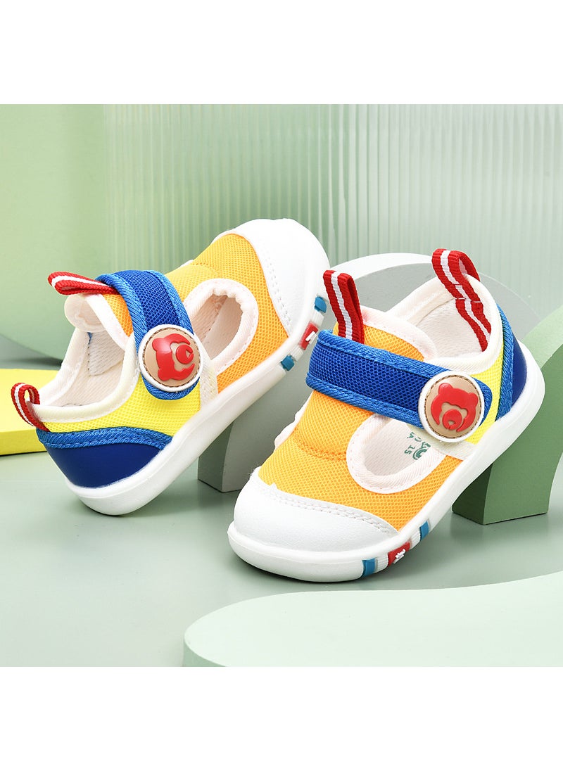 Baby Sandals Breathable Anti-slip Toddler ShoesYellow (L10) Yellow (L10)