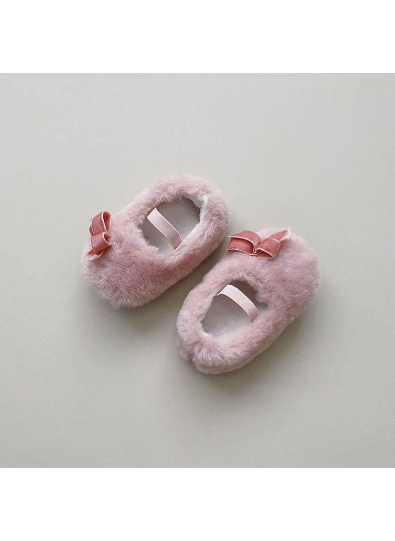 Warm Non-slip Infant Cotton ShoesPink Pink