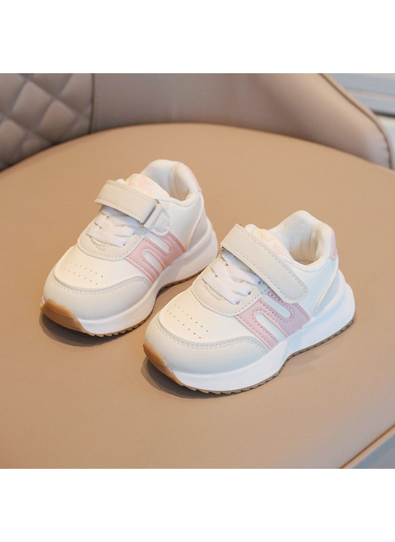 Kids Soft Sole Sneakers Spring New Anti-Slip Casual Shoes 892 pink