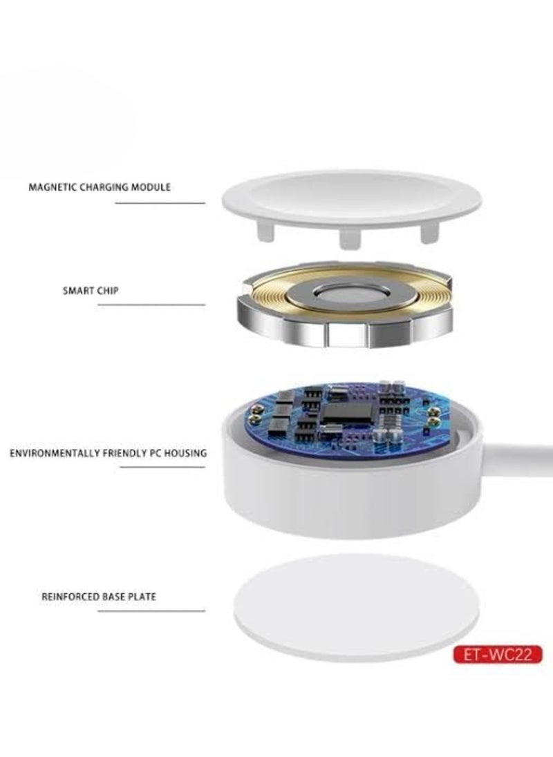 NEW ET-WS22 Smart Watch Charger - Fast and Efficient Charging for Apple Watches