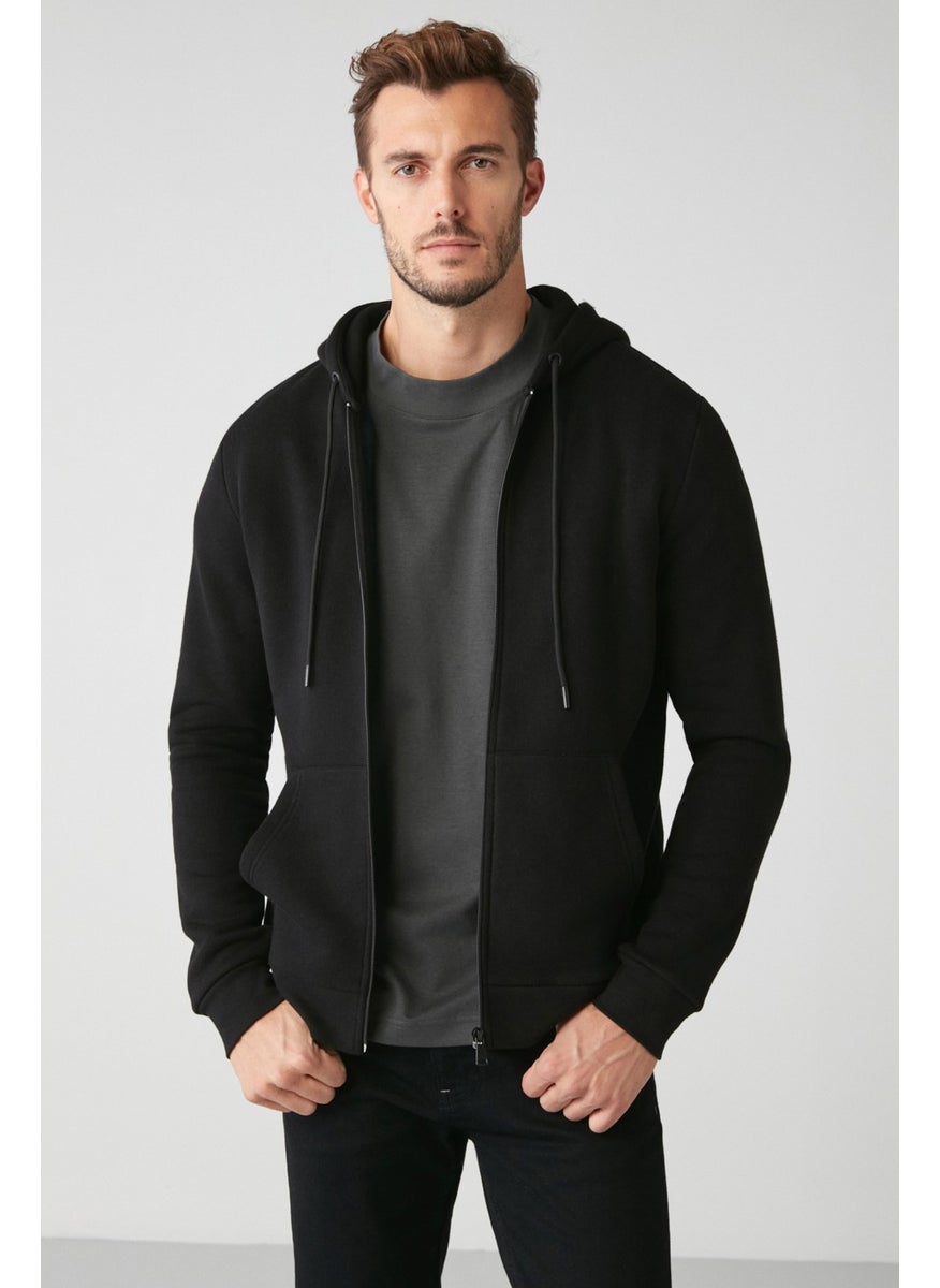 Insider Comfort Black Sweatshirt