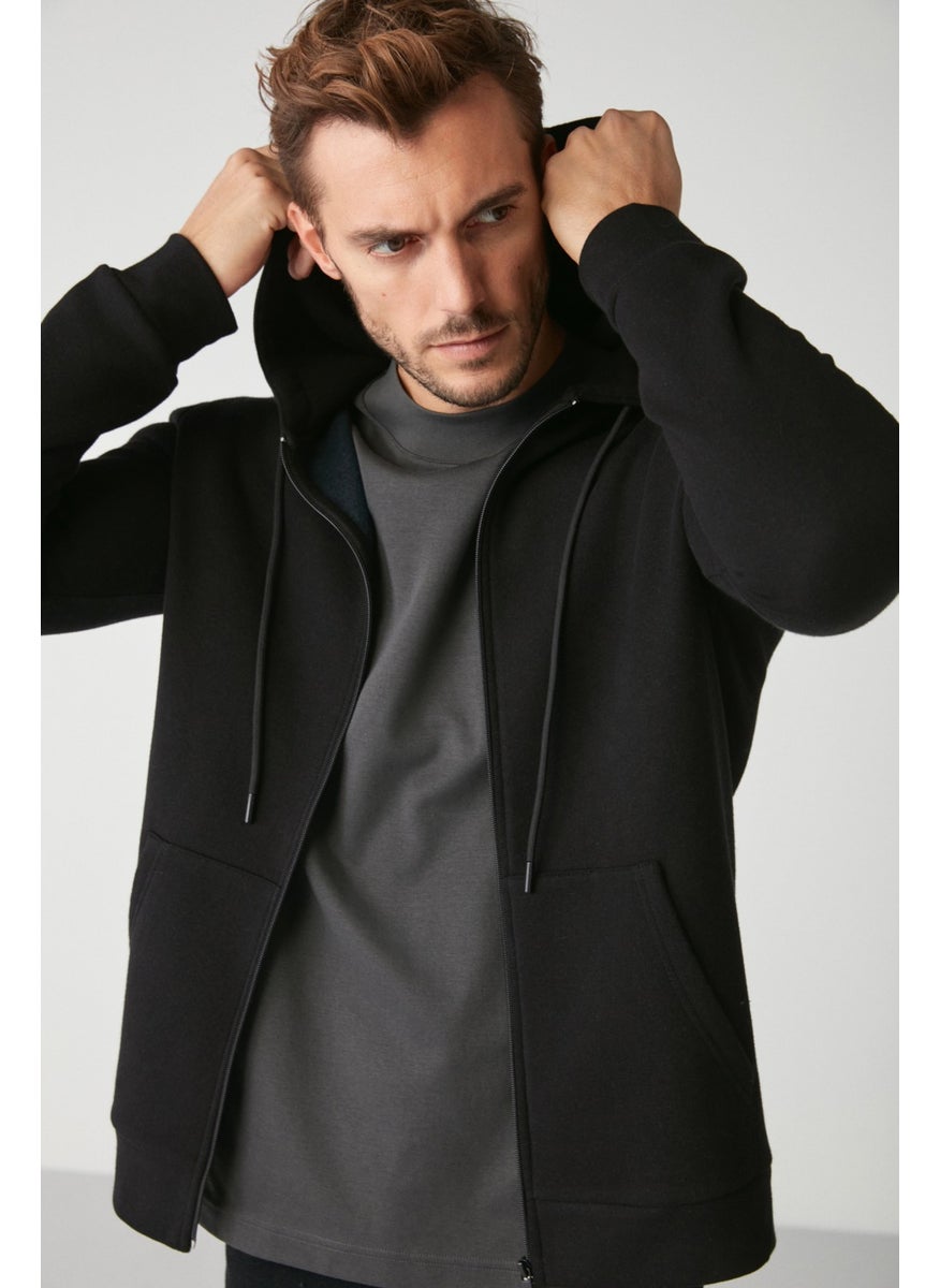 Insider Comfort Black Sweatshirt