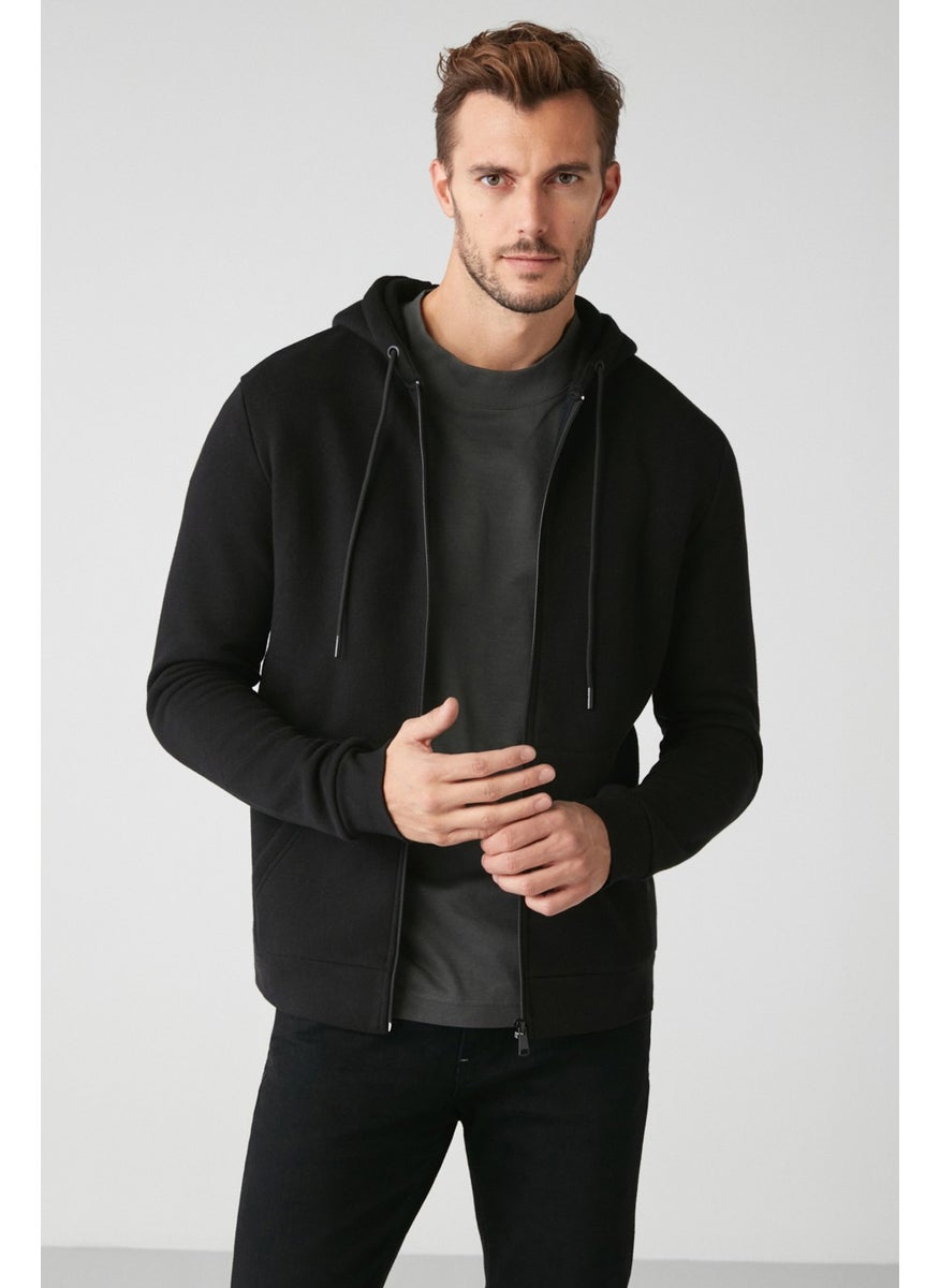 Insider Comfort Black Sweatshirt