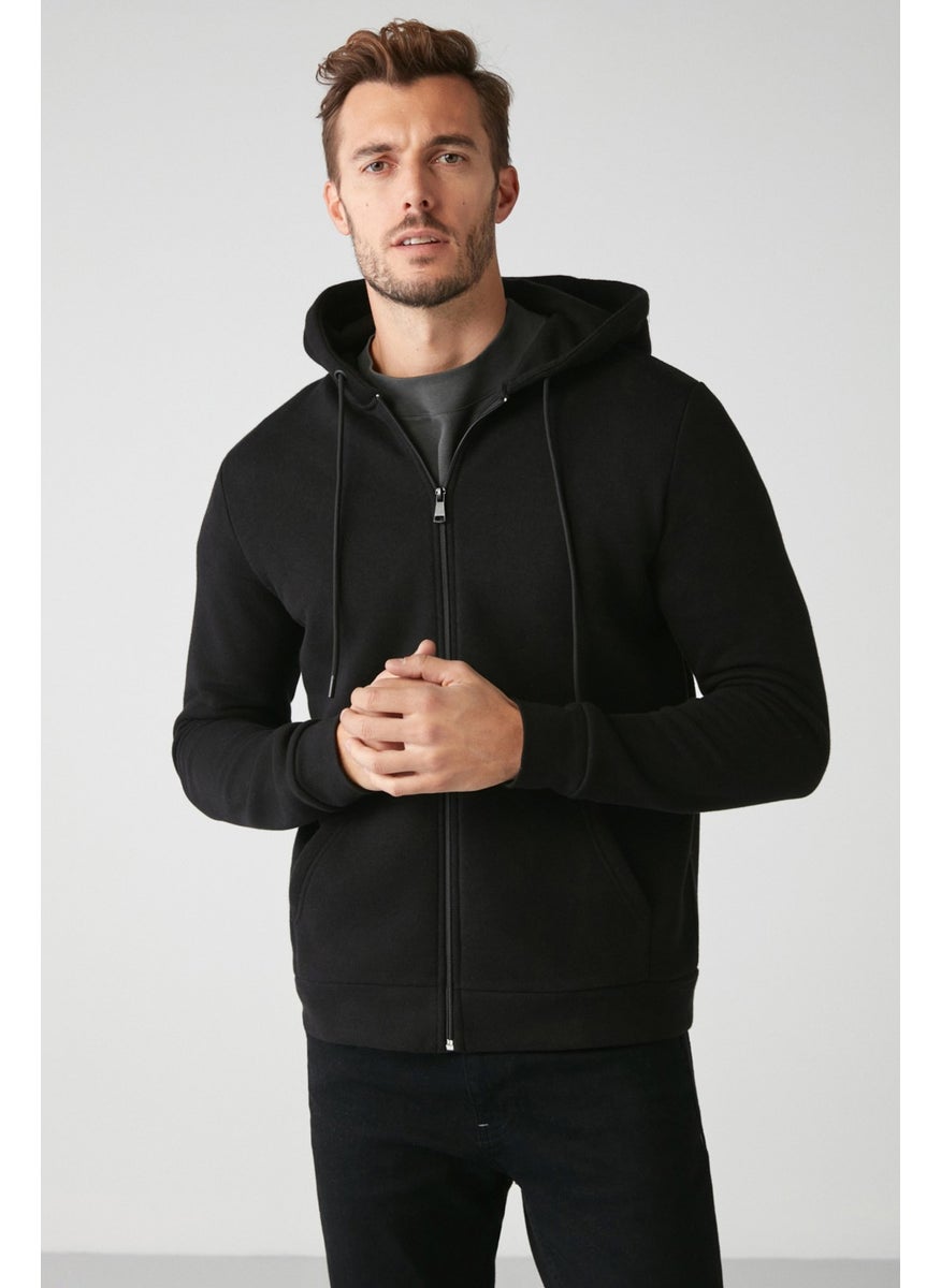 Insider Comfort Black Sweatshirt