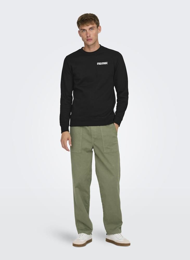 Spatrick Regualer Fit Crew Ncek Sweatshirt