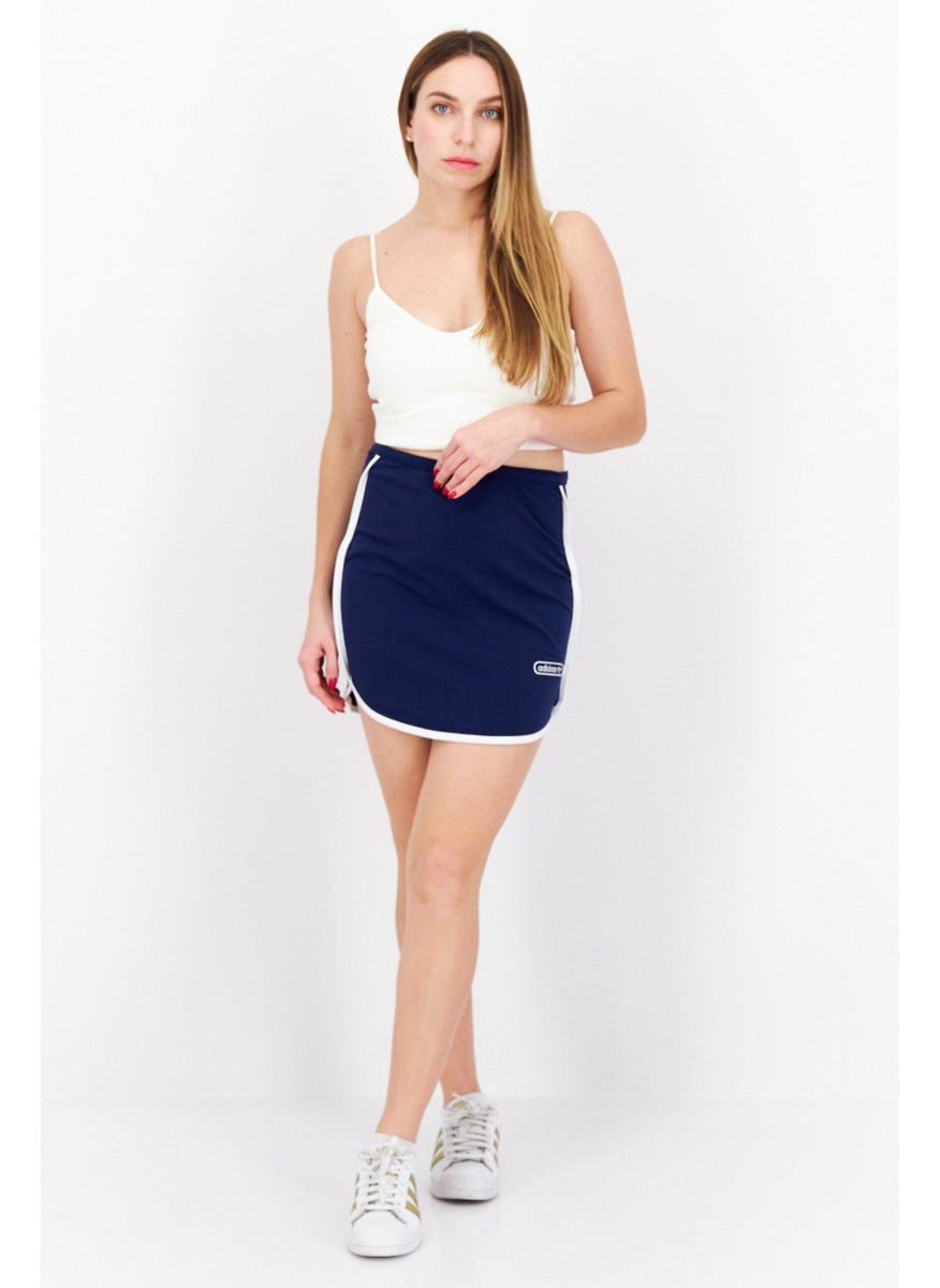 Women Sportswear Fit Outdoor Skirts, Navy/White