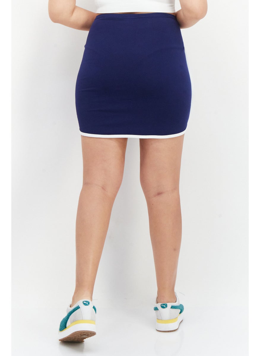 Women Sportswear Fit Training Skirt, Navy Blue