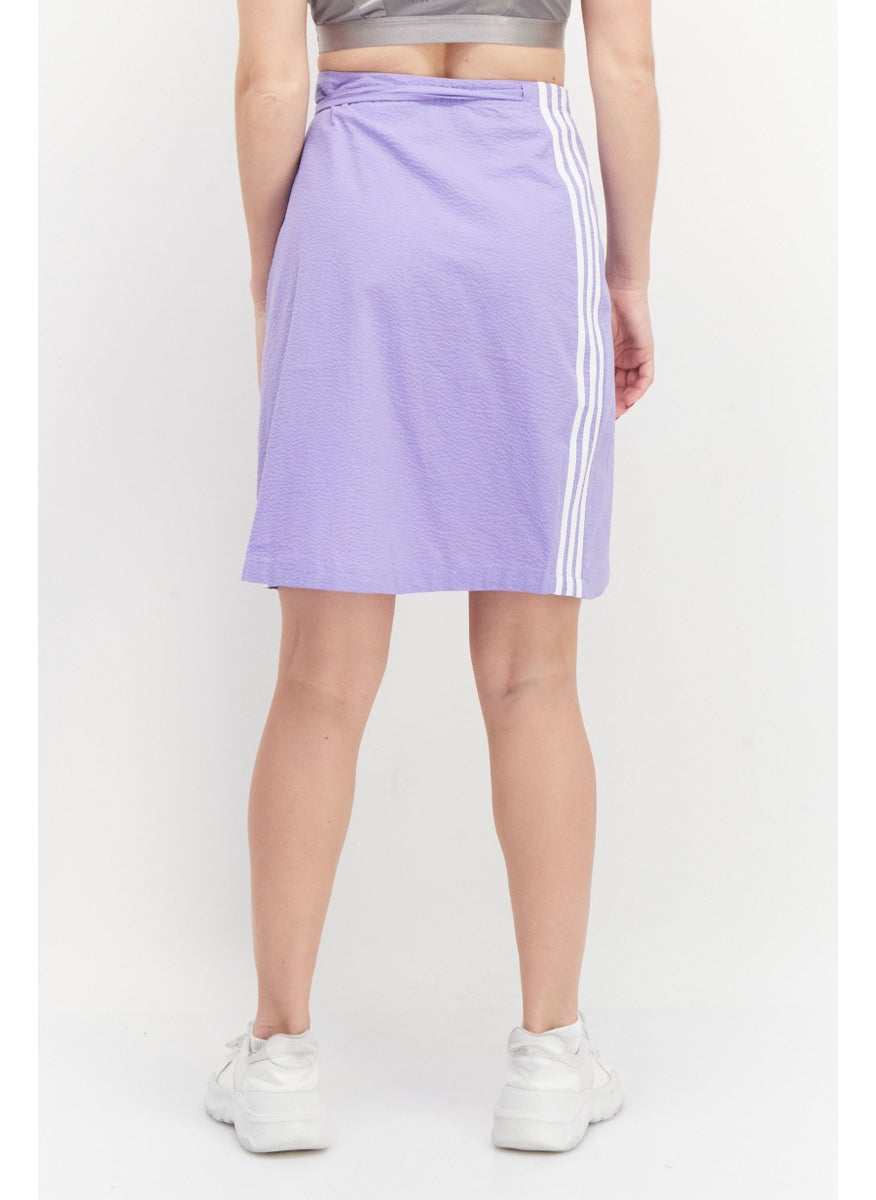 Women Sportswear Fit Outdoor Wrap Skirt, Purple