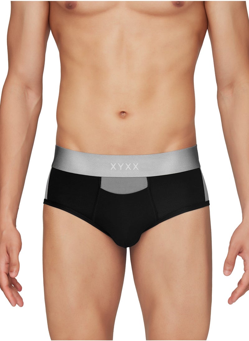 Pack of 3 Illuminati Intellisoft Micro Modal Color Blocked Solid Men Brief