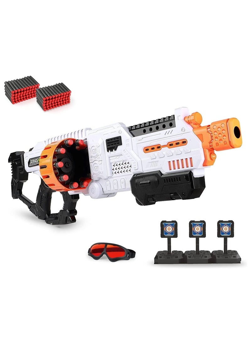 ,Electric  Toy with Muzzle Simulation Rotation Function,Manual and Electric Dual Mode LS5803