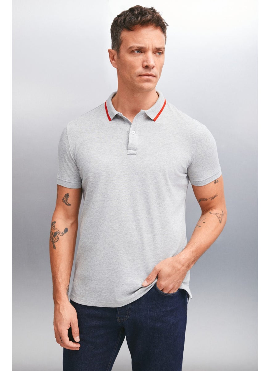 Rhodes Men's Polo Neck T-Shirt