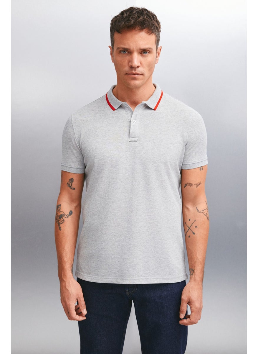 Rhodes Men's Polo Neck T-Shirt