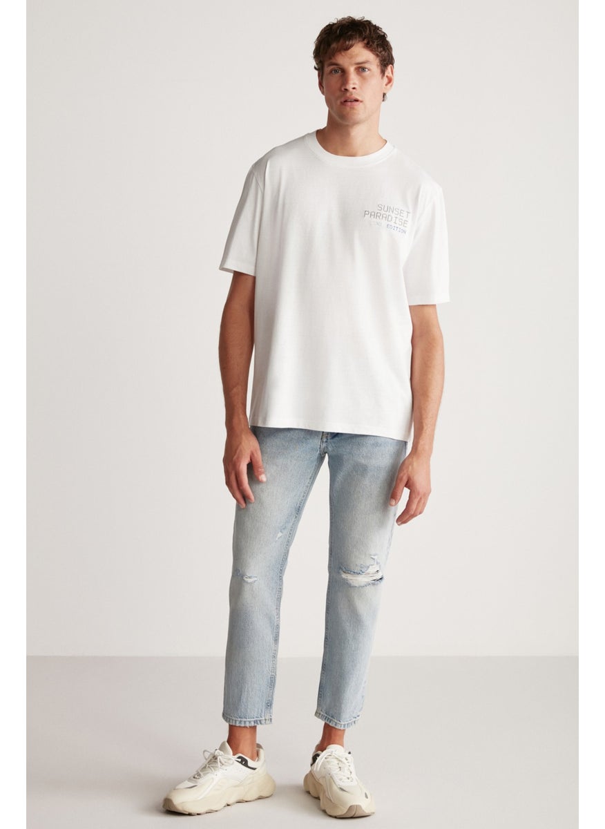 Arnaldo Regular White T-Shirt