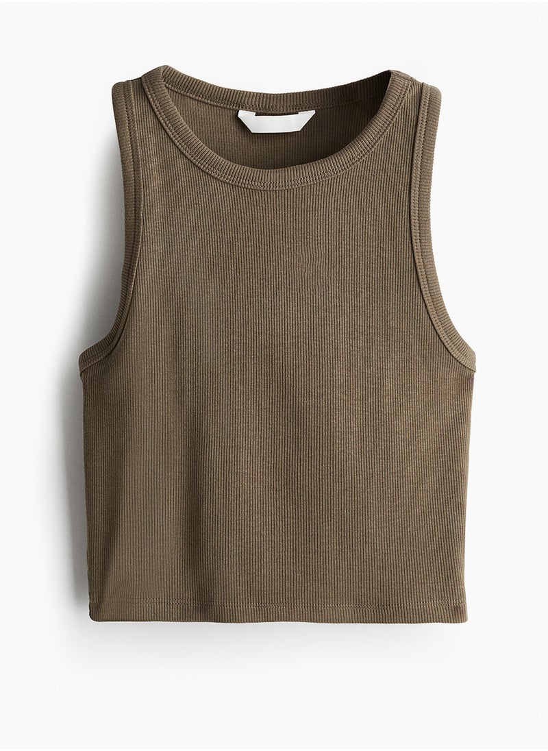 Cropped Vest Top