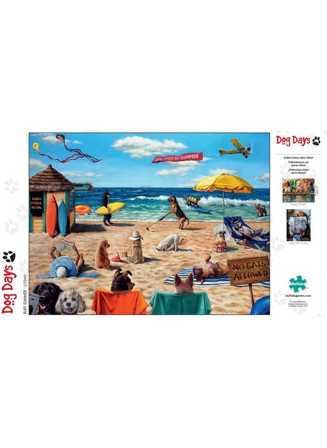 Buffalo Games - Ruff Summer - 750 Piece Jigsaw Puzzle