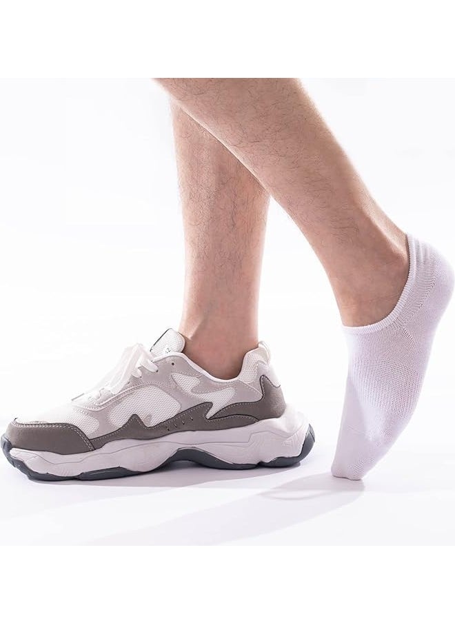 6 Pieces Sneaker Socks Men's Cotton Invisible Socks