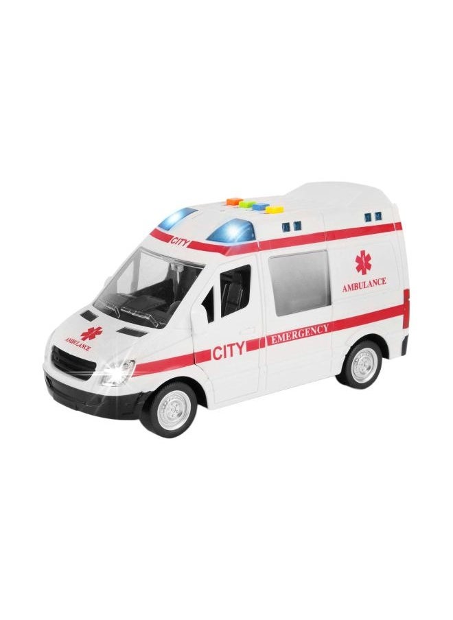 Friction Powdered Ambulance Play Vehicle