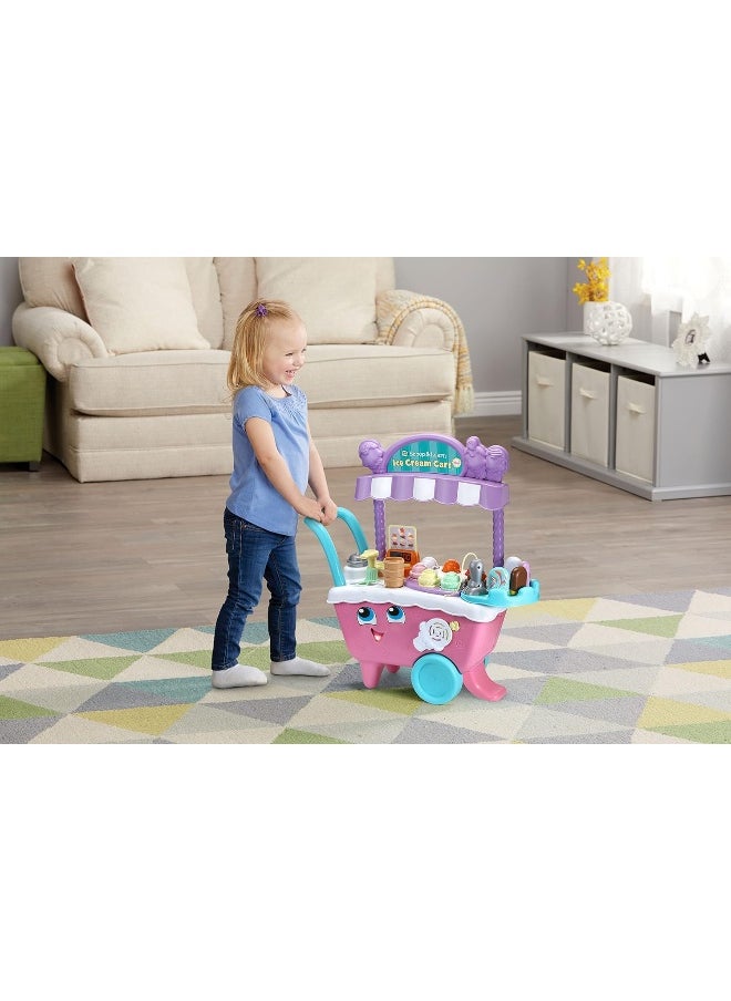 LeapFrog Scoop and Learn Ice Cream Cart Deluxe (Frustration Free Packaging), Pink