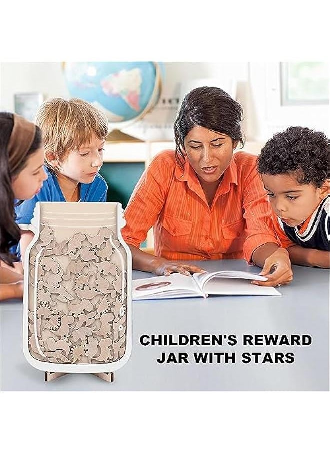 Star Reward Jars, Personalized Star Reward Jars for Boys Girls, Classroom Reward Jars for Kids, Behavior Management Classroom Tools, Responsibility Kids Reward Board Routine Training Gifts