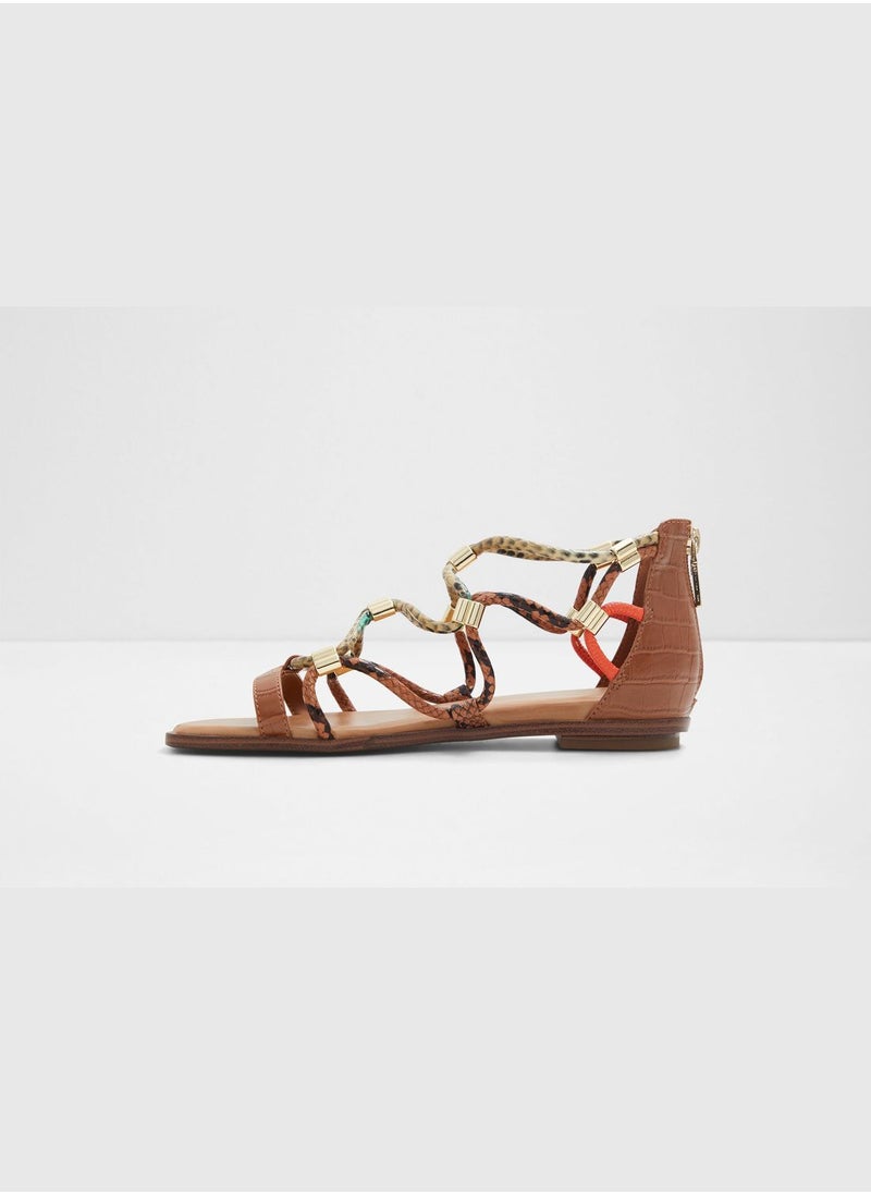 OCCERAN Flats Sandals