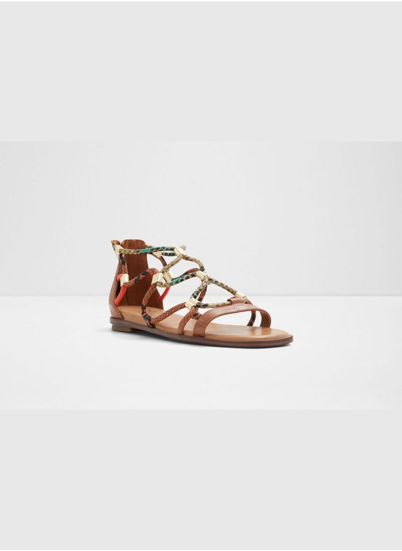 OCCERAN Flats Sandals