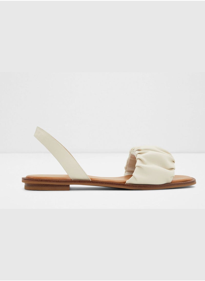 Brelden Square Toe Flat Sandals