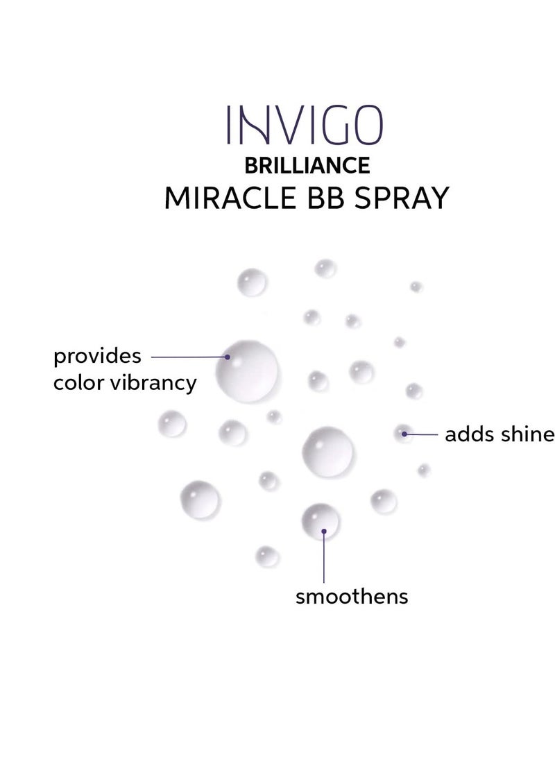 Professionals Color Fresh Mask, Copper Glow, Natural Shade, Temporary Color, Damage Free, Color-Depositing Hair Mask With Avocado Oil + Invigo Brilliance Miracle BB Color Protection Spray Not Applicable 150 mlml