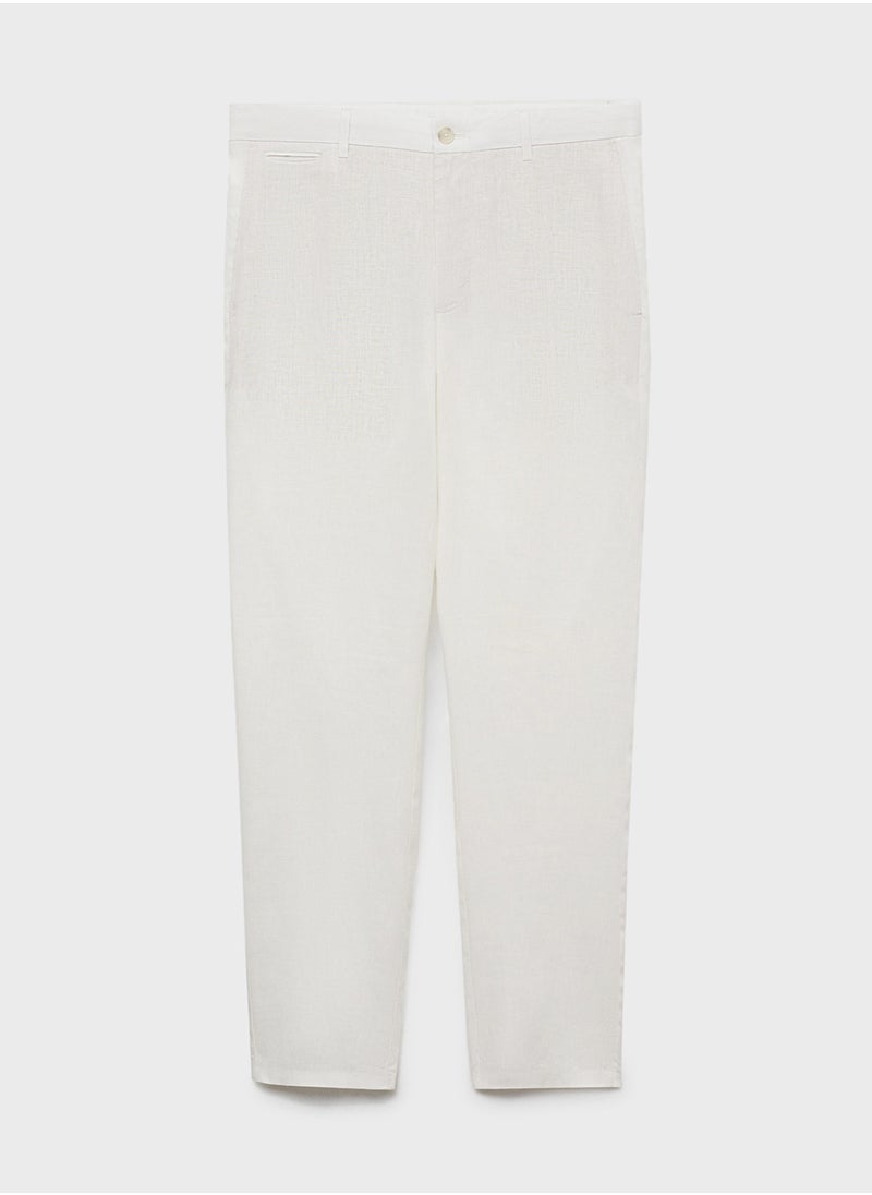 Oyster Straight Fit Pants