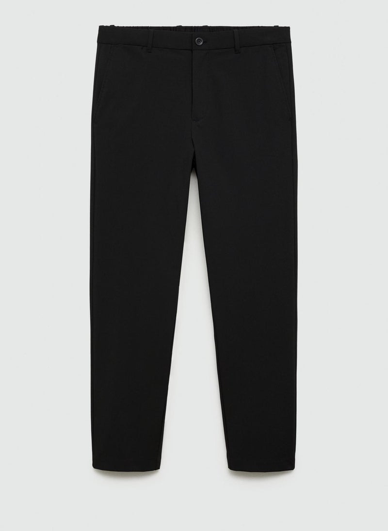 Slim Fit Stretch Trousers