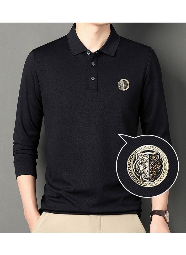 New Loose Casual Printed Polo Shirt