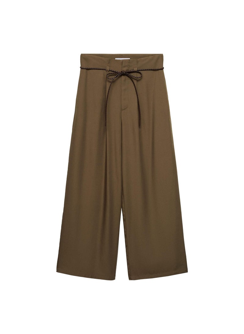 Drawstring Lyocell Trousers