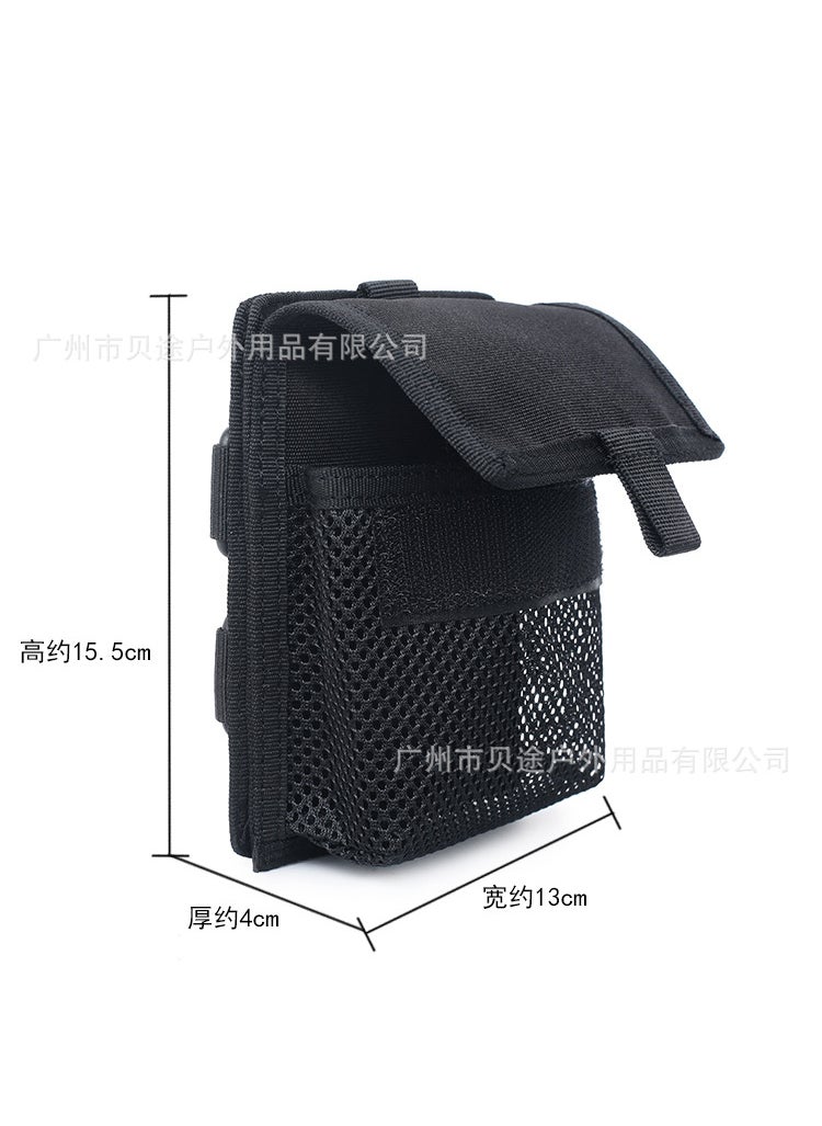 Multifunctional Tactical MOLLE Accessory PouchBlack module mesh bag Black module mesh bag