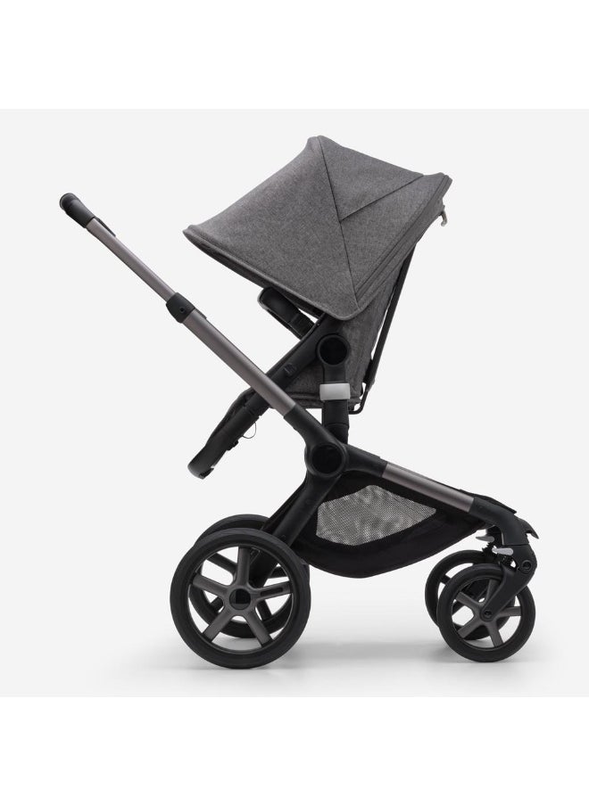 Fox 5 Complete Stroller  Graphite/Grey Melange