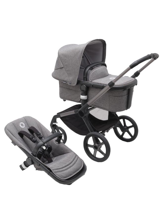 Fox 5 Complete Stroller  Graphite/Grey Melange