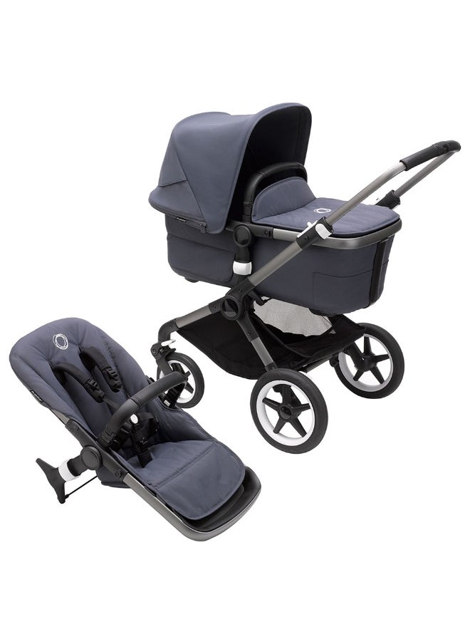 Fox 3 Complete Me Stroller  Stormy Blue