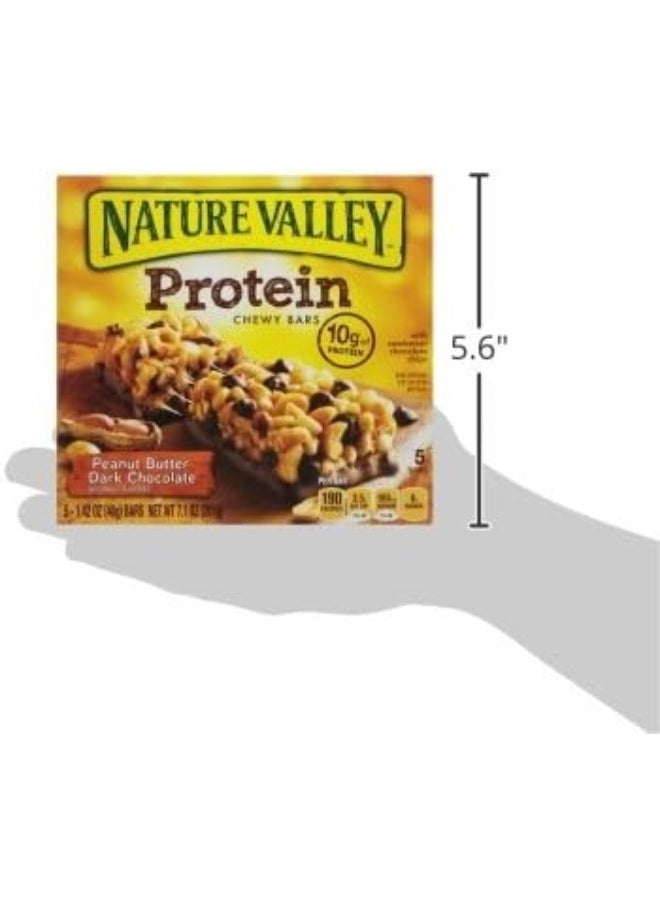 Protein Granola Bars Peanut Butter Dark Chocolate 5 Ct